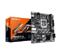 GIGABYTE Intel H810M K Placa Base - Procesadores Intel Core Ultra (Serie 2), VRM de 3+1+2 fases, hasta 6400 MHz DDR5, 1 x M.2 PCIe 4.0, LAN 1 GbE, US 9MH810MK-00-G10