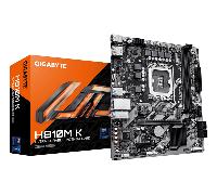 GIGABYTE Intel H810M K Placa Base - Procesadores Intel Core Ultra (Serie 2), VRM de 3+1+2 fases, hasta 6400 MHz DDR5, 1 x M.2 PCIe 4.0, LAN 1 GbE, US