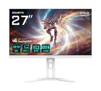 Gigabyte M27QA Ice 27" Monitor de Juegos QHD - 2560 x 1440, 180Hz, 1ms, 350 CD/m², FreeSync, Display HDR400, HDMI 2.1, DisplayPort 1.4