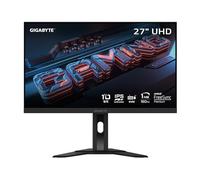 Gigabyte M27U Advanced (SA) - Monitor para Juegos IPS SS de 27 Pulgadas - UHD 3840 x 2160-160 Hz - MPRT de 1 ms - AMD FreeSync Premium - KVM Tipo C - HDMI, DP, Tipo C - Altura Ajustable - Negro
