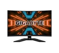 Gigabyte M32QC 31.5" Monitor de Juego Curvo QHD - 2560 x 1440, 1500R, 165Hz, 1ms, 350 CD/m², FreeSync Premium Pro, Display HDR400, HDMI 2.0, Displayport 1.2