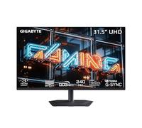 GIGABYTE - MO32U24 US - Monitor para Juegos QD-OLED de 80 cm - UHD 3840 x 2160-240Hz - 0.03ms - AMD FreeSync Premium Pro, Compatible con NVIDIA G-Sync - KVM Tipo C - HDMI 2.1