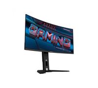 GIGABYTE Monitor de juegos curvo OLED WQHD MO34WQC2 de 34" - 3440 x 1440, 240Hz, 0.03ms, KVM, 250 cd/m², FreeSync Premium Pro, DisplayHDR True Black 400, HDMI 2.1, Displayport 1.4