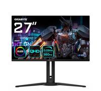 GIGABYTE Monitor de juego AORUS FO27Q3 OLED de 27” - 2560 x 1440 (QHD), 360Hz, 0,03ms, KVM, 250 cd/m², FreeSync Premium Pro, DisplayHDR True Black 400, HDMI 2.1
