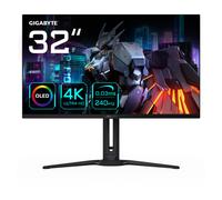 GIGABYTE Monitor de juegos OLED AORUS FO32U2 de 32” - 3840 x 2160 (UHD), 240Hz, 0.03ms, KVM, 250 cd/m², FreeSync Premium Pro, DisplayHDR True Black 400, HDMI 2.1