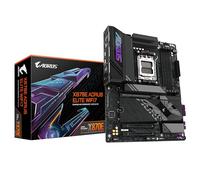GIGABYTE X870E AORUS ELITE WIFI7 Placa Base - Compatible con CPUs AMD Ryzen 9000, 16+2+2 fases VRM digitales, hasta 8000Hz DDR5 (OC), 3xPCIe 5.0 + 1xPCIe 4.0, Wi-Fi 7, LAN 2.5GbE, USB 4