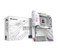 GIGABYTE Placa Base Z890 AORUS Elite X Ice - Compatible con procesadores Intel Core Ultra (Serie 2), 16+1+2 Fases VRM, hasta 9500MHz DDR5 (OC), 1xPCIe 5.0 + 4xPCIe 4.0, Wi-Fi 7, LAN 2.5GbE
