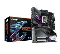 GIGABYTE Placa base Z890 AORUS MASTER - Compatible con CPUs Intel Core Ultra (Serie 2), VRM de 18+1+2 fases, hasta 9500MHz DDR5 (OC), 2xPCIe 5.0 + 3xPCIe 4.0, Wi-Fi 7, LAN 10GbE, Thunderbolt 4
