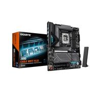 GIGABYTE Placa Base Z890 Eagle WIFI7 Plus Intel LGA 1851 ATX, Compatible con Core Ultra (Serie 2), DDR5, Fase de alimentación 14+1+2, 4X M.2, PCIe 5.0, USB4, WiFi 7, 2.5GbE, EZ-Latch, D5 Bionic Corsa
