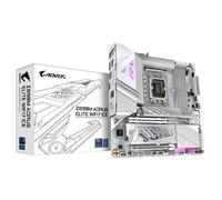 GIGABYTE Placa Base Z890M AORUS Elite WIFI7 Ice - Compatible con procesadores Intel Core Ultra (Serie 2), 12+1+2 Fases VRM, hasta 8800MHz DDR5 (OC), 1xPCIe 5.0 + 2xPCIe 4.0, Wi-Fi 7, Thunderbolt 4