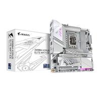 GIGABYTE Placa Base Z890M AORUS Elite WIFI7 Ice - Compatible con procesadores Intel Core Ultra (Serie 2), 12+1+2 Fases VRM, hasta 8800MHz DDR5 (OC), 1xPCIe 5.0 + 2xPCIe 4.0, Wi-Fi 7, Thunderbolt 4