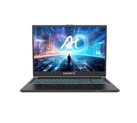 GIGABYTE Portátil Gaming G6 MF - 16,0 Pulgadas, 165Hz FHD, Intel Core i7-13700H, RTX 4050 GPU, 16GB DDR5 4800MHz, 512G SSD, FreeDOS, G6 MF-72ES893KD