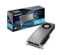 GIGABYTE Radeon AI Pro R9700 AI Top 32G Tarjeta Gráfica - 32 GB GDDR6, 256 bits, PCI-E 5.0, 2920 MHz Frecuencia del núcleo, 3 x DisplayPort, 1 x HDMI, GV-R9700AI TOP-32GD