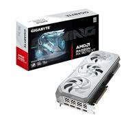 GIGABYTE Radeon RX 9070 XT Gaming OC Ice 16G Tarjeta Gráfica - 16GB GDDR6, 256bit, PCI-E 5.0, 3060 MHz Frecuencia del núcleo, 2 x DisplayPort, 2 x HDMI, GV-R907XGAMINGOCICE-16GD