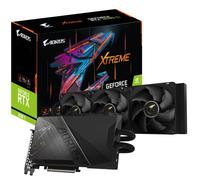 Gigabyte Tarjeta gráfica AORUS GeForce RTX 3090Ti Xtreme WATERFORCE 24G, Sistema de refrigeración Waterforce, 24GB 384-bit GDDR6X, GV-N309TAORUSX W-24GD
