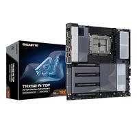 GIGABYTE TRX50 AI TOP-2B Placa Base - Procesadores AMD Ryzen Threadripper Pro 7000, VRM Digital de 16+8+4 Fases, hasta 5200 MHz DDR5, 4 x M.2 PCIe 5.0, Wi-Fi 7, LAN 10 GbE, USB 4