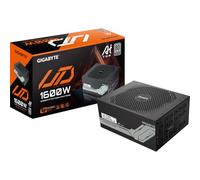 GIGABYTE UD1600PM PG5 AI Top Fuente de Alimentación - PCIe 5.0, 80 Plus Platinum, Diseño Totalmente Modular, Ventilador de 120 mm, Compatible con ATX 3.1, Enchufe EU