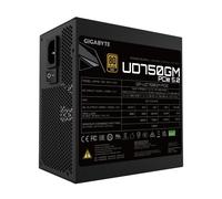 GIGABYTE - UD750GM PG5 unidad de fuente de alimentación 750 W 20+4 pin ATX ATX Negro