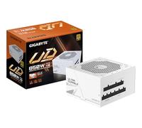 GIGABYTE UD850GM PG5 V2 ICE - Fuente de alimentación PCIe Gen 5.1, 80 PLUS Gold, diseño totalmente modular, ventilador de 120 mm, compatible con ATX 3.1, enchufe británico