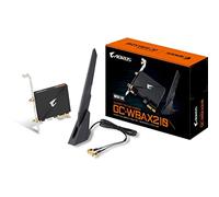 Gigabyte WiFi 6E GC-WBAX210 (2x2 802.11ax/WiFi de Tres Bandas/Bluetooth 5.2/Tarjeta de expansión PCIe)
