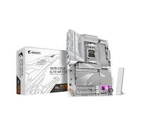 GIGABYTE X870 AORUS Elite WIFI7 Ice - Placa Base AMD AM5 LGA 1718, ATX, DDR5, 4X M.2, PCIe 5.0, USB4, WIFI7, LAN de 2.5 GbE, EZ-Latch