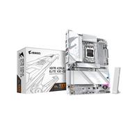 GIGABYTE X870 AORUS Elite X3D Ice Placa Base - Compatible con procesadores AMD Ryzen 9000, VRM Digital de 16+2+2 Fases, hasta 9000Hz DDR5 (OC), 2xPCIe 5.0 + 2xPCIe 4.0, Wi-Fi 7, LAN 2.5GbE, USB 4