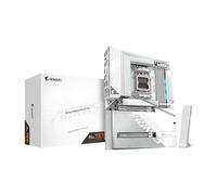 GIGABYTE X870 AORUS Stealth Ice - Placa Base AMD AM5, ATX, DDR5, 4X M.2, PCIe 5.0, 2xUSB-4, USB-C, WIFI7, LAN de 5GbE, EZ-Latch