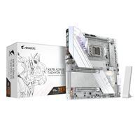 GIGABYTE X870 AORUS Tachyon Ice Placa Base - Compatible con procesadores AMD Ryzen 9000, VRM Digital de 18+2+2 Fases, hasta 9600 MHz DDR5 (OC), 1 x PCIe 5.0 + 2 x PCIe 4.0, Wi-Fi 7, LAN 5 GbE, USB 4