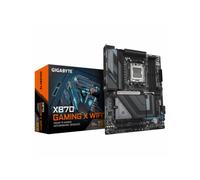 GIGABYTE X870 GAMING X WIFI7 Placa Base - Compatible con CPUs AMD Ryzen 9000, 16+2+2 fases VRM, hasta 8000MHz DDR5 (OC), 1xPCIe 5.0 + 2xPCIe 4.0, Wi-Fi 7, LAN 2.5GbE, USB 4