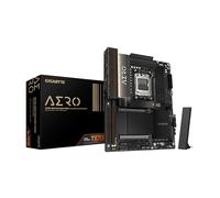 GIGABYTE X870E Aero X3D - Placa Base AMD AM5 ATX de Madera Oscura, Compatible con Ryzen Serie 9000/8000/7000, DDR5, Fase de alimentación 16+2+2, 4X M.2, PCIe 5.0, USB4, WIFI7, Dual 5GbE, EZ-Latch