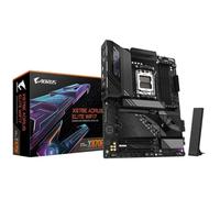 GIGABYTE X870E AORUS ELITE WIFI7 Placa Base - Compatible con CPUs AMD Ryzen 9000, 16+2+2 fases VRM digitales, hasta 8000Hz DDR5 (OC), 3xPCIe 5.0 + 1xPCIe 4.0, Wi-Fi 7, LAN 2.5GbE, USB 4