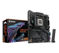 GIGABYTE X870E AORUS Elite X3D Placa Base - Compatible con procesadores AMD Ryzen 9000, VRM Digital de 16+2+2 Fases, hasta 9000 Hz DDR5 (OC), 2 x PCIe 5.0 + 2 x PCIe 4.0, Wi-Fi 7, LAN 5 GbE, USB 4