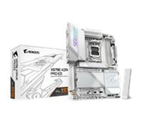 GIGABYTE X870E AORUS PRO ICE Placa Base - Soporta CPUs AMD Ryzen 9000, 16+2+2 Fases VRM Digital, hasta 8000MHz DDR5 (OC), 3xPCIe 5.0 + 1xPCIe 4.0, Wi-Fi 7, 2.5GbE LAN, USB 4