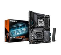 GIGABYTE X870E Eagle WIFI7 Placa Base - Compatible con procesadores AMD Ryzen 9000, VRM Digital de 16+2+2 Fases, hasta 8200 MHz DDR5 (OC), 1x PCIe 5.0 + 3X PCIe 4.0, Wi-Fi 7, LAN 5 GbE, USB 4
