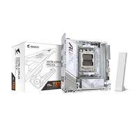 GIGABYTE X870I AORUS Pro Ice Placa Base - Compatible con procesadores AMD Ryzen Serie 9000, VRM de 8+2+1 Fases, hasta 8400 MHz DDR5 (OC), 1xPCIe 5.0 M.2 + 1xPCIe 4.0 M.2, WI-FI 7, LAN 2,5 GbE, USB 4