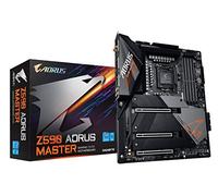 GIGABYTE Z590 AORUS Master (LGA 1200/Intel Z590/ATX/Triple M.2/PCIe 4.0/USB 3.2 Gen2X2 Type-C/Intel WiFi 6E/AQUANTIA 10GbE LAN/Placa Base para Juegos)