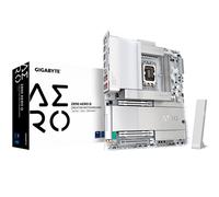 GIGABYTE Z890 AERO D Placa Base - Compatible con CPUs Intel Core Ultra (Serie 2), VRM de 16+1+2 fases, hasta 9500MHz DDR5 (OC), PCIe 5.0 M.2, Wi-Fi 7, Thunderbolt 5