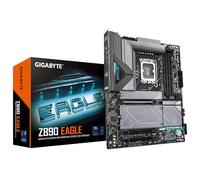 GIGABYTE Z890 Eagle Placa Base - Compatible con CPUs Intel Core Ultra (Serie 2), VRM de 14+1+2 Fases, hasta 8800MHz DDR5 (OC), 1x PCIe 5.0 M.2 + 3X PCIe 4.0 M.2, LAN de 2,5GbE, USB4