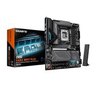 GIGABYTE Z890 Eagle WIFI7 Plus Placa Base - Compatible con procesadores Intel Core Ultra (Serie 2), VRM de 14+1+2 Fases, hasta 9466 MHz DDR5 (OC), 1x PCIe 5.0 + 3X PCIe 4.0, Wi-Fi 7, LAN 2.5 GbE