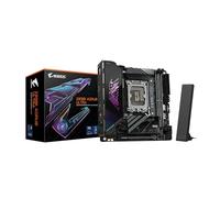 GIGABYTE Z890I AORUS Ultra Core (Serie 2) LGA 1851, Mini-ITX, DDR5, 2X M.2, PCIe 5.0, Thunderbolt 4, WIFI7, LAN de 2.5GbE, EZ-Latch