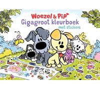 Gigagroot Kleurboek: met stickers (Woezel & Pip)