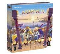 GIGAMIC Akropolis Juego de estrategia para adolescentes y adultos Juego de construcción de ciudades con azulejos 3D A partir de 8 años para 2 a 4 jugadores Tiempo de juego promedio 30 minutos
