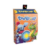 GIGAMIC - Cartétoile - Juegos de Mesa - Juegos de Cartas Desde 6 años - Juego de Ambiente para niños, Familiares y Amigos - Caja Biseau - De 2 a 4 Jugadores - 15 min - Versión Francesa - SCBCAR