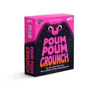 Gigamic POUM CROUNCH - Juego de Mesa para niños, Familia y Amigos, Juego rápido de 10 Minutos, versión Francesa