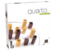 Gigamic, Quarto, Juego Familiar, Juego de Madera, 2 Jugadores, a Partir de 8 años, 15 Minutos, alemán, multilingüe