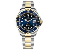 Gigandet Reloj automático para Hombre Sea Ground 300 - Fabricado en Alemania - Cristal de Zafiro - Swiss Super Luminova - Acero Inoxidable - 300m/30bar a Prueba de Agua - Azul - G300-017M