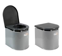 Giganplast Inodoro Químico Para Camper Gris 38x38x35 Cm