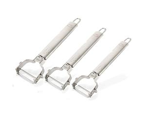 Gigant Multi pelador Juego de 3 de muxel verduras Espárragos Peeler