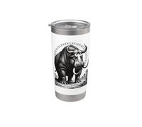 Gigante de la Bestia Primordial Vaso térmico de acero inoxidable de doble pared