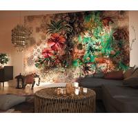 Gigante Foto Papel Pintado para Dormitorio Cuarto de Estar Botánica Indio Flores